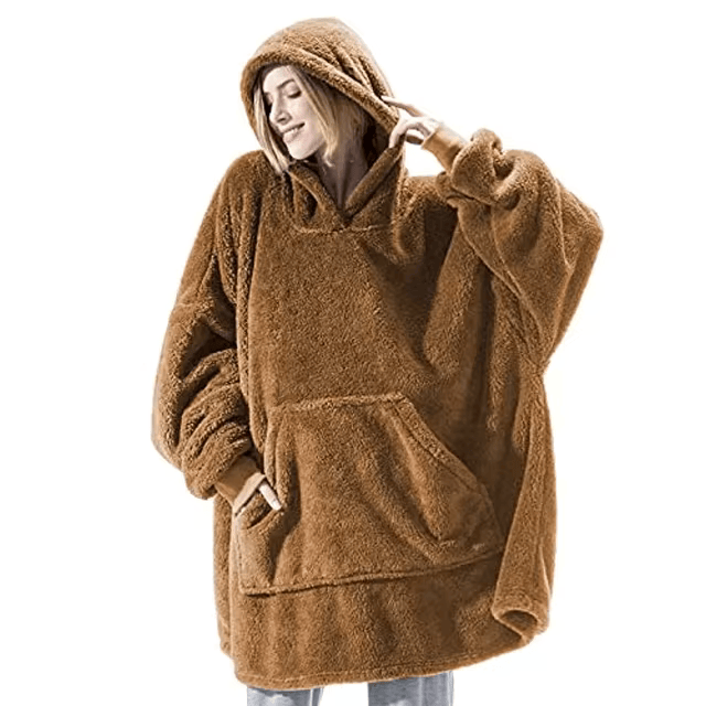 Long Sleeves With Pockets Hoodie Pajamas Women