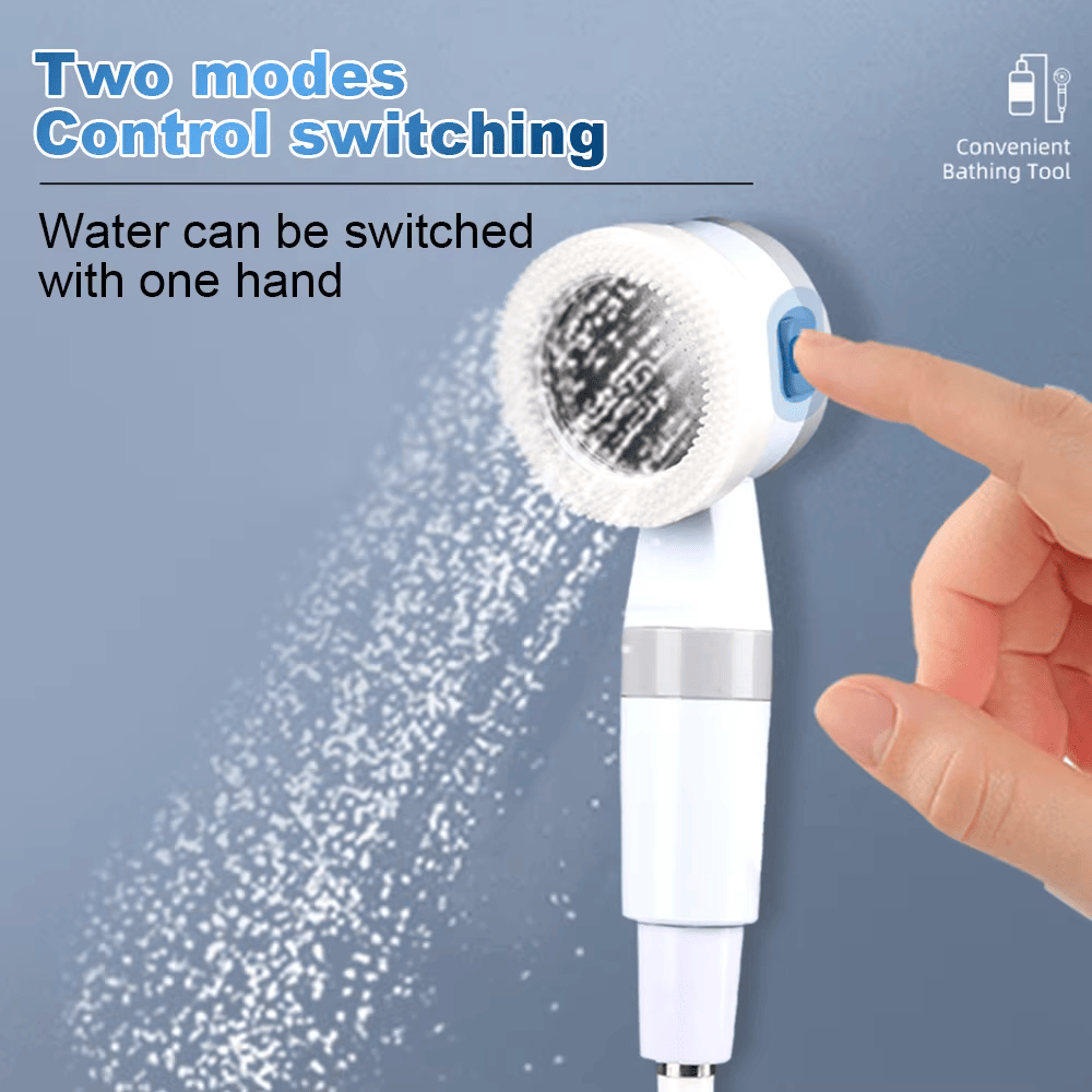 Portable Car-mounted Shower with Wireless Lithium Battery for Camping and Car Washing.