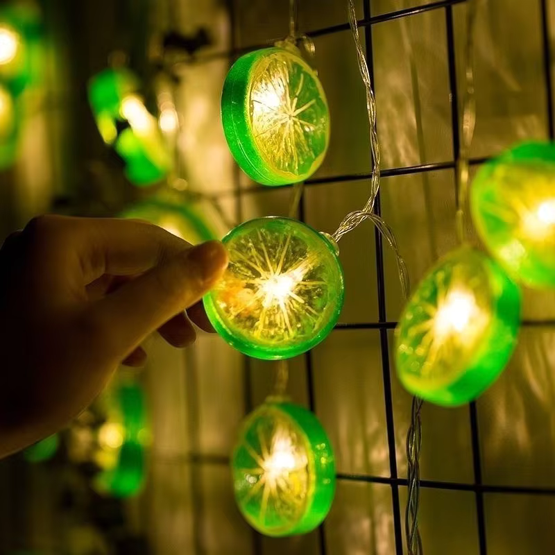 2023 USB Fruit Lemon LED String Lights