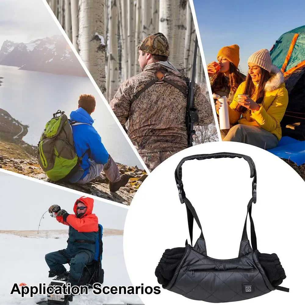 Portable Electric Heated Hand Warmer Waist Bag