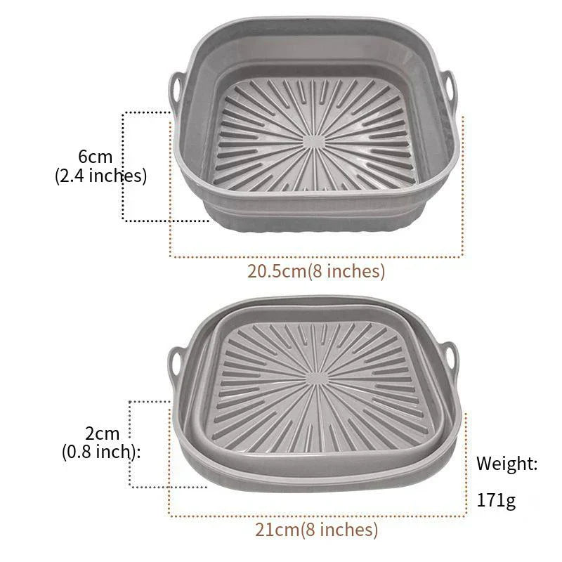 Air fryer silicone tray - SAVVY LUXE