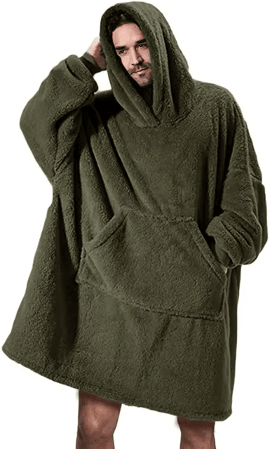 Long Sleeves With Pockets Hoodie Pajamas Women