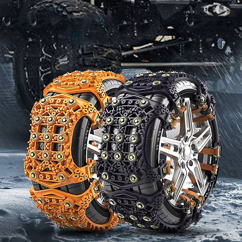 Car Tire Anti-Skid Snow Chains for Off-Road & SUV