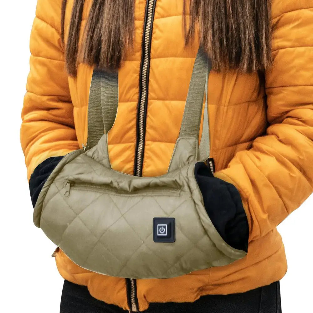 Portable Electric Heated Hand Warmer Waist Bag