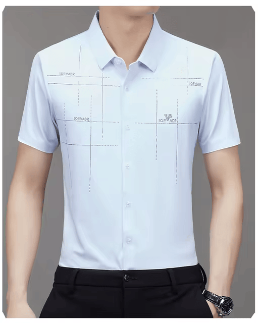 GentClassic - Men's Breathable Ice-Silk Stretch Shirt