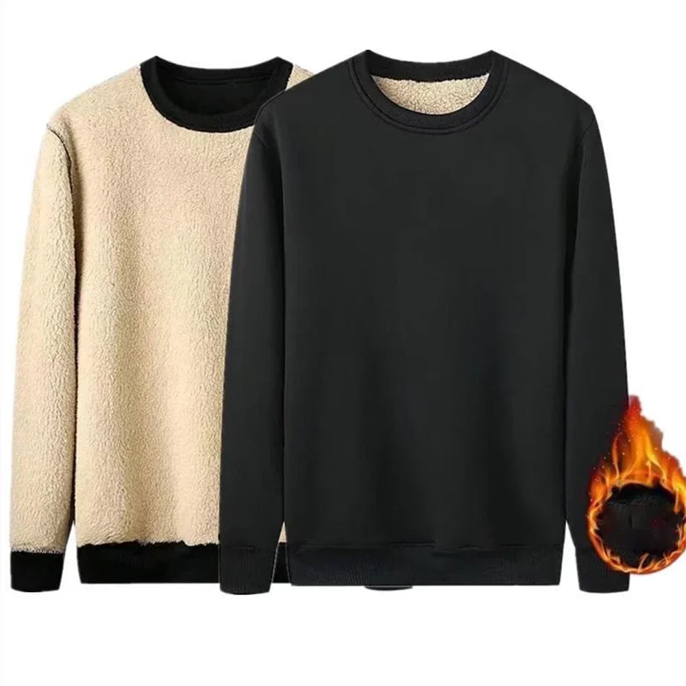 Men's Fleece Lined Thermal T-Shirt.