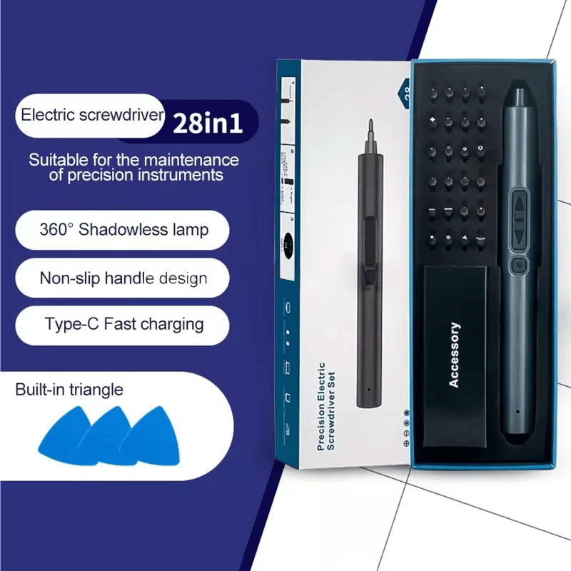 28-in-1 Portable Electric Screwdriver