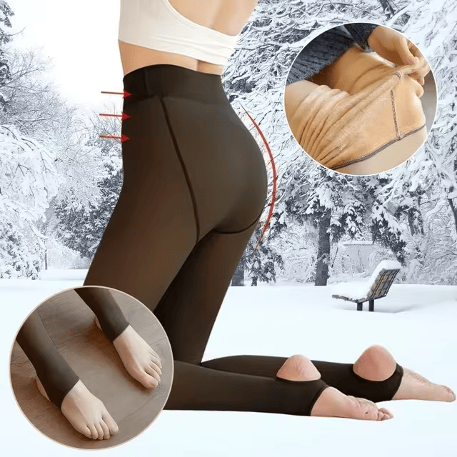 Thick Thermal Tights Stockings Women Warm Winter Sexy