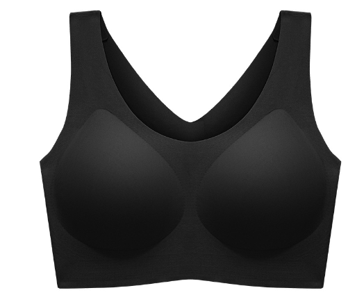Ladies Underwear Seamless No Size One Piece Big Breasts Small Fixed Cup Large Size Bra