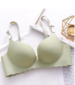 Bra No Steel Rings Gather Up Support Adjustable Seamless
