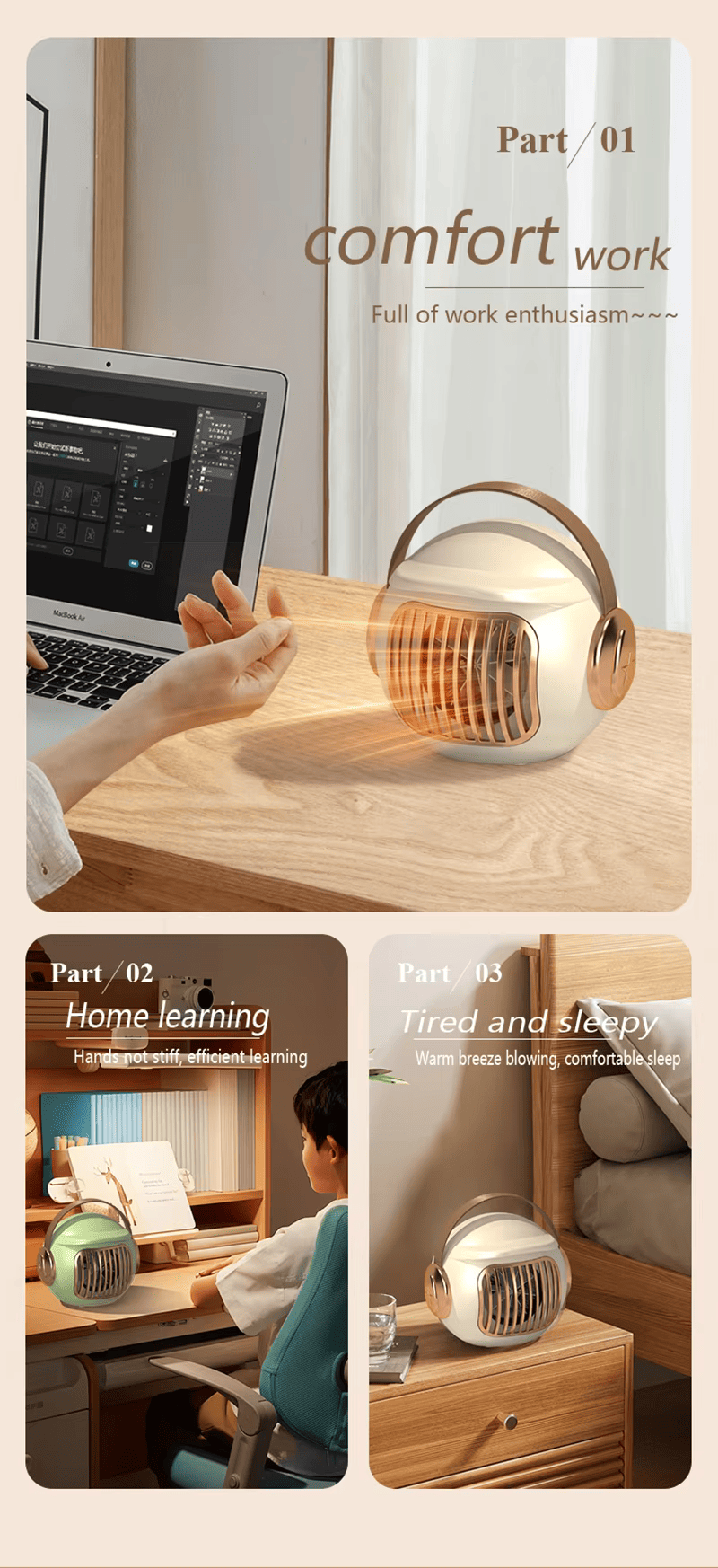 Home Heater Small Sun Energy Save Electric Heating Warm Air Blower Portable Mini Fan Electric Space Fan Heater For Home Heating