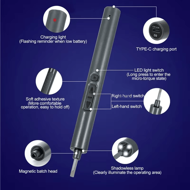 28-in-1 Portable Electric Screwdriver