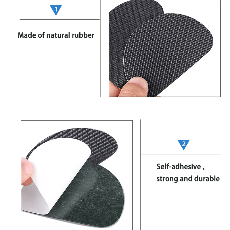 Self-Adhesive Anti-Slip Shoe Sole Pads