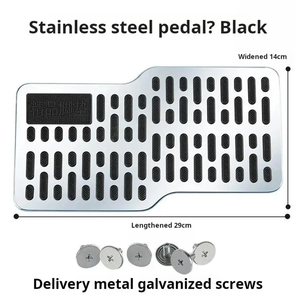Stainless Steel Anti-Slip Car Floor Mats