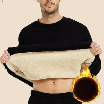 Men's Fleece Lined Thermal T-Shirt.