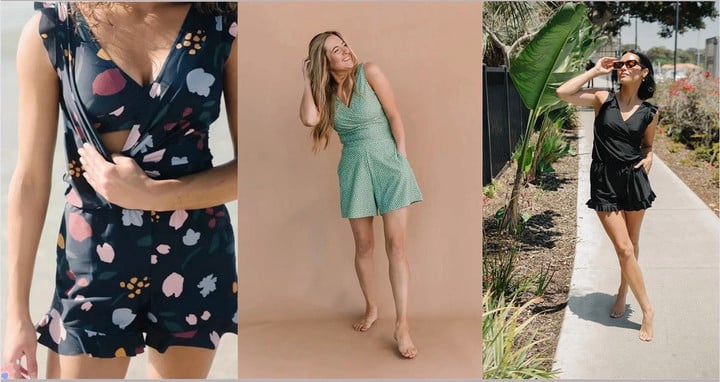 Last Day Promotion 50% OFF🔥 Swim Romper Built-in Bra👙 Detachable bra cup