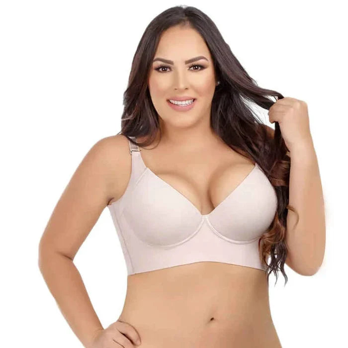🔥Fashion Deep Cup Bra-Bra with shapewear incorporated