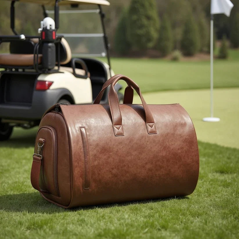 2024 Waterproof Leather Suit Travel Bag