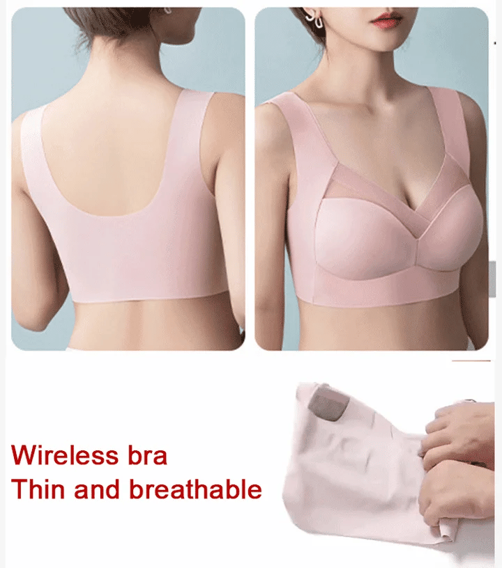 🔥Fashion Deep Cup Bra🔥Summer sexy Push Up Wireless Bras (Size runs the same as regular bras)