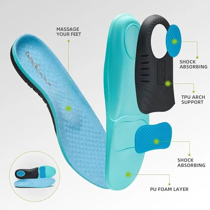 Outdoor LightweiMen'sght Breathable Orthopedic Hiking Shoes Comfortable Trekking Work Shoes For All Season