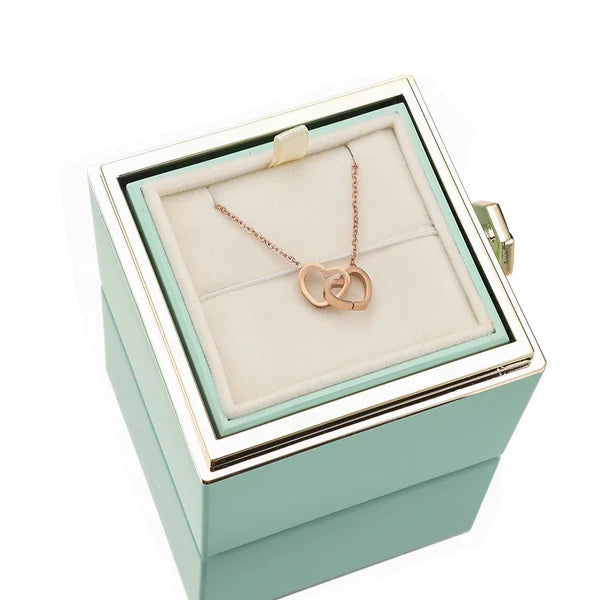 Eternal Rose Box With Necklace