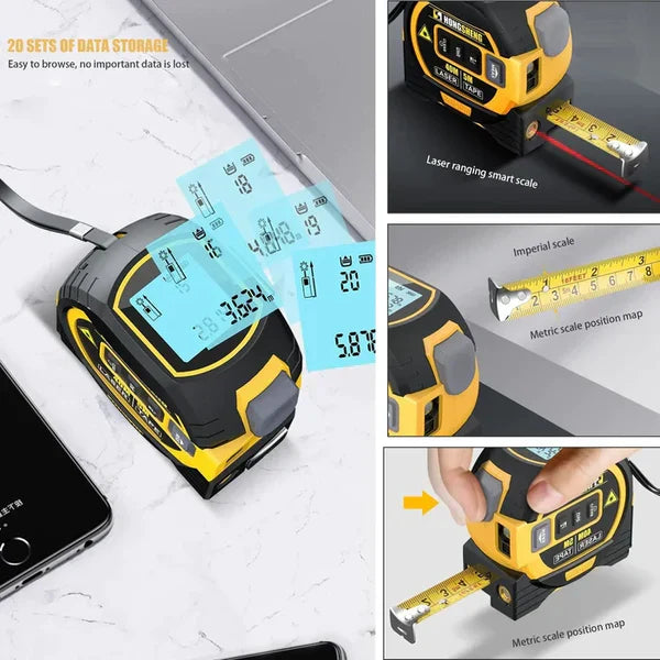 3-IN-1 LASER RANGE FINDER