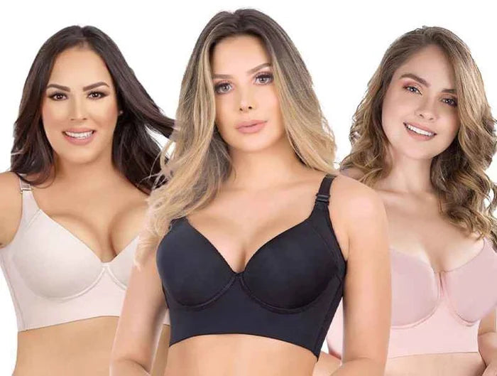🔥Fashion Deep Cup Bra-Bra with shapewear incorporated
