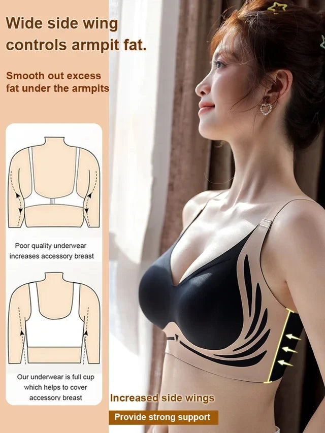 ๐ SALE 70% OFF TODAY ๐Plus Size Wireless Push-up Bra๐
