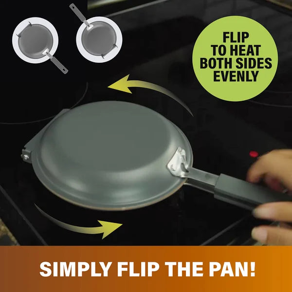 DOUBLE SIDED NON-STICK FRYING PAN