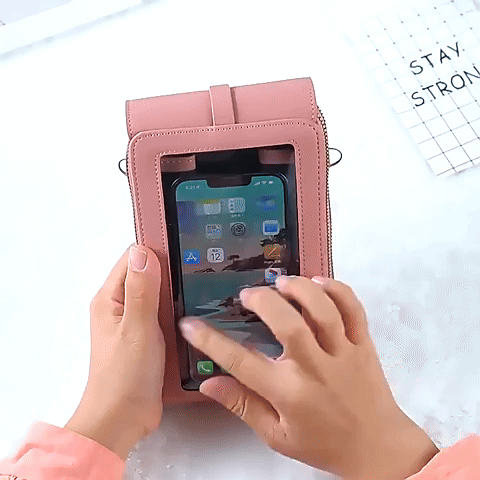 ENDAYCON Touchscreen Crossbody Phone Bag