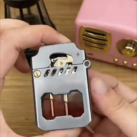 Mecha Metal Rocker Lighter