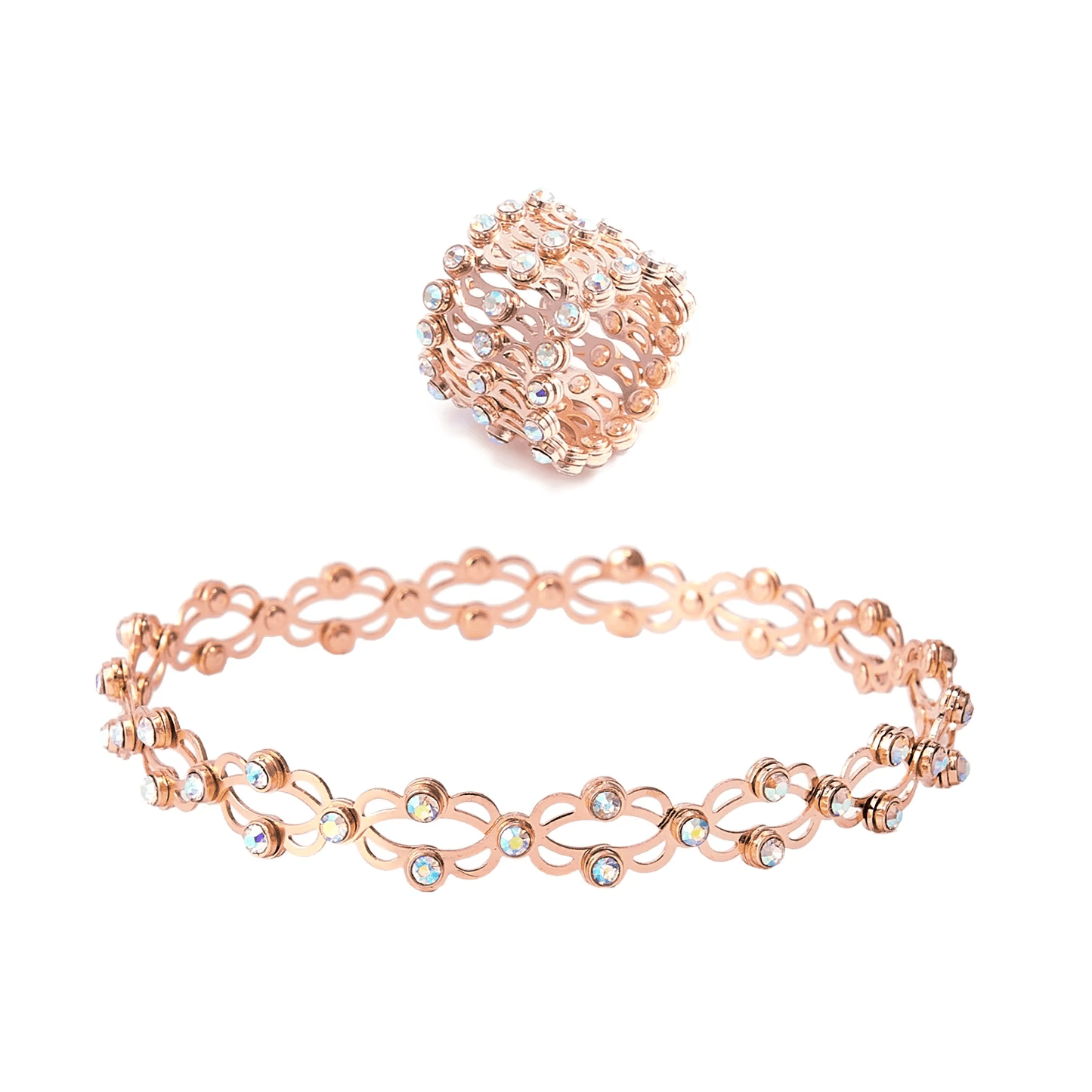 Viral 2-in-1 Adjustable Ring Bracelet – Convertible Magic Jewelry