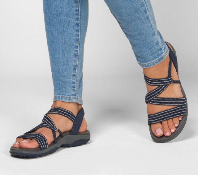 azfleek Sandals Women Summer Flat Beach Elastic Casual Sandals