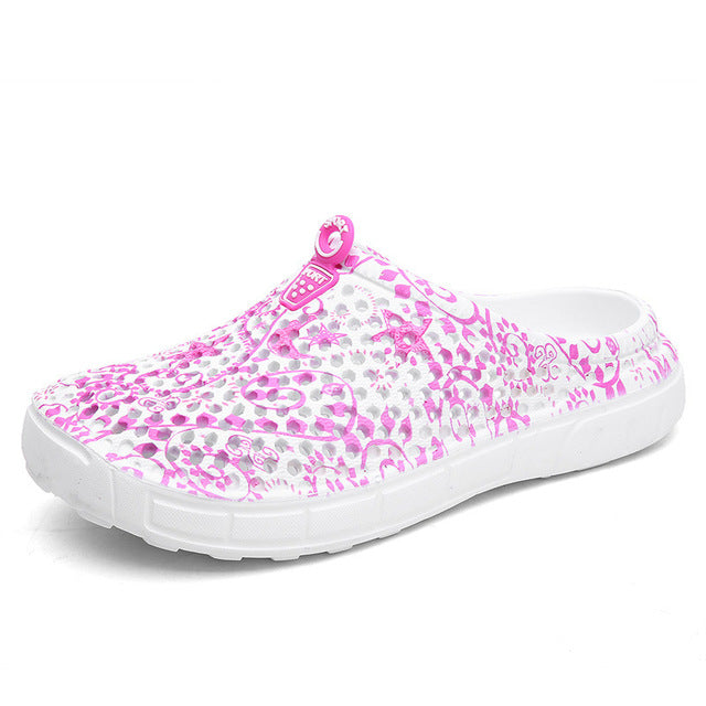 azfleek Slippers Women's Slippers Breathable Beach Sandals Pink / 5.5