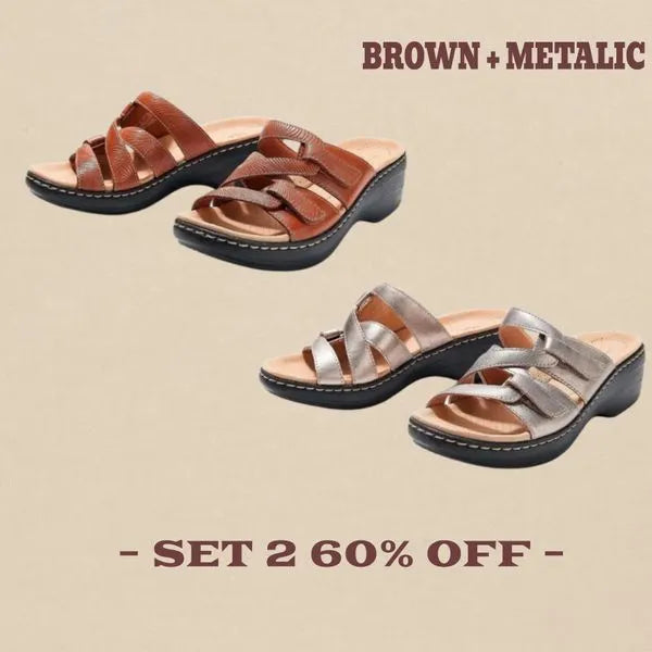 2024 Women's Comfortable Wedge Orthopedic Sandals