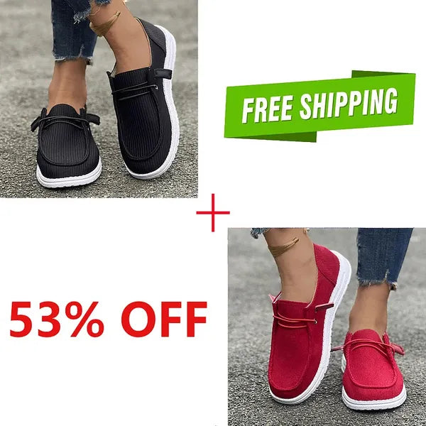 🔥LAST DAY 70% OFF - Women's Casual Breathable Canvas Sneakers