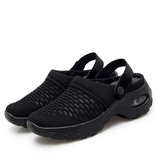⭐ Last Day Sale 50% OFF ⭐Women's Orthopedic Clogs With Air Cushion Support to Reduce Back and Knee Pressure