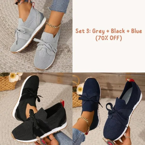 🔥Women's Breathable Flying Woven Sneakers (SALE 70% OFF)