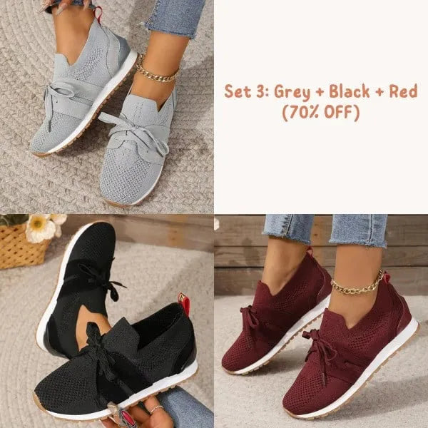 🔥Women's Breathable Flying Woven Sneakers (SALE 70% OFF)