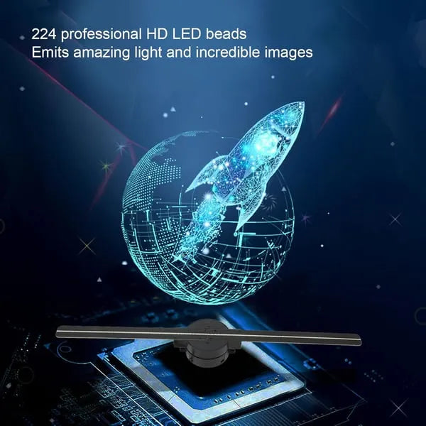 đ„Last Day 50% OFFâš3D Hologram LED Fan Projector