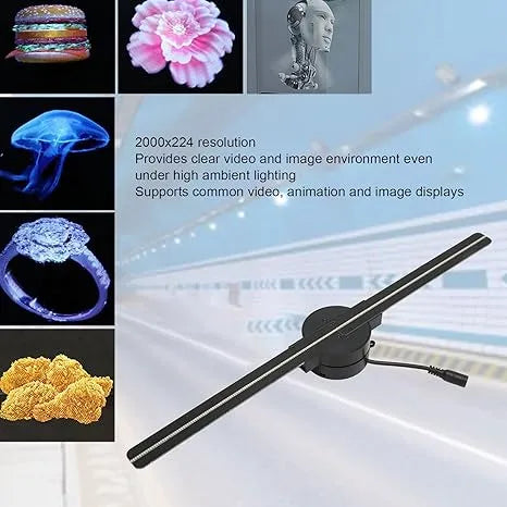 đ„Last Day 50% OFFâš3D Hologram LED Fan Projector