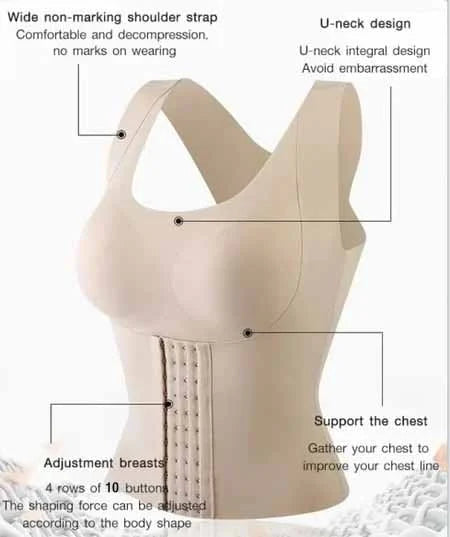 🔥Last Day 50%OFF🔥 3 in 1 Waist Trainer Bra ✨