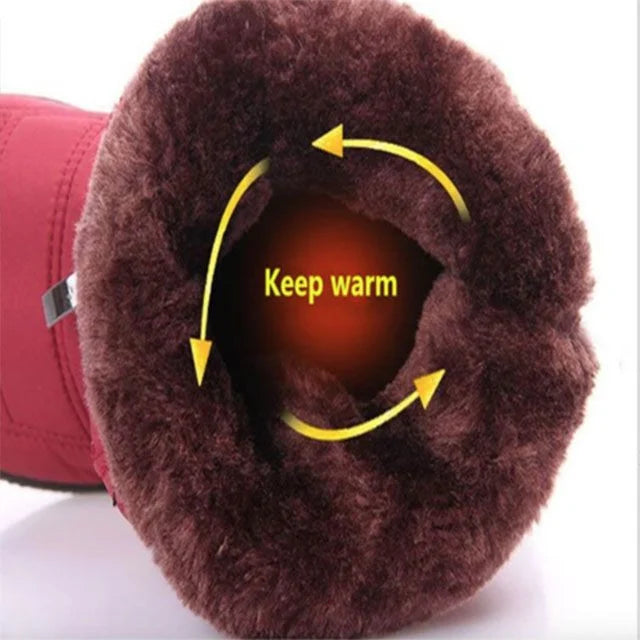 [#1 TRENDING WINTER 2021] PREMIUM Women's Waterproof Warm Snow Boots - Elly Choice