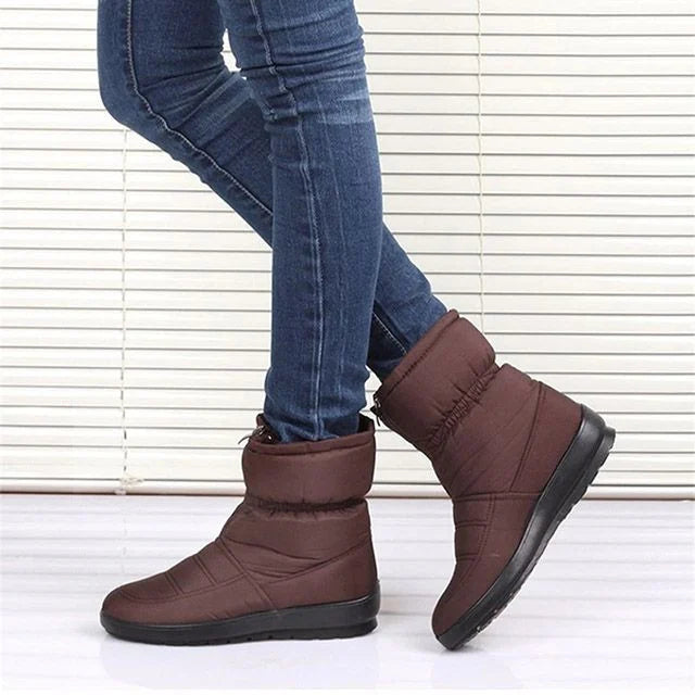 [#1 TRENDING WINTER 2021] PREMIUM Women's Waterproof Warm Snow Boots - Elly Choice
