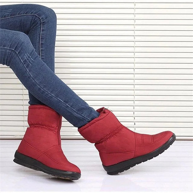 [#1 TRENDING WINTER 2021] PREMIUM Women's Waterproof Warm Snow Boots - Elly Choice