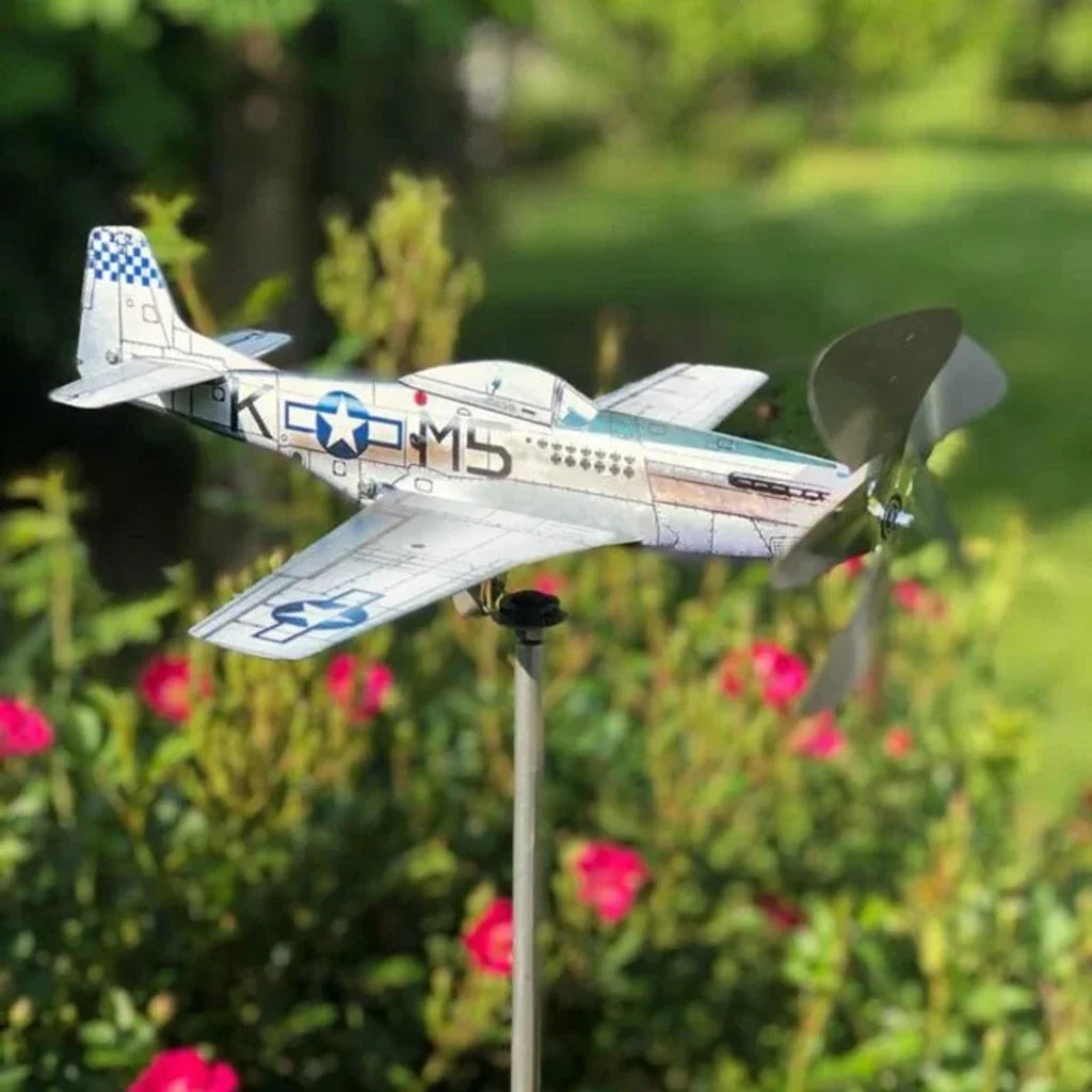 Airplane Wid Spinner Aircraft Pinwheeln