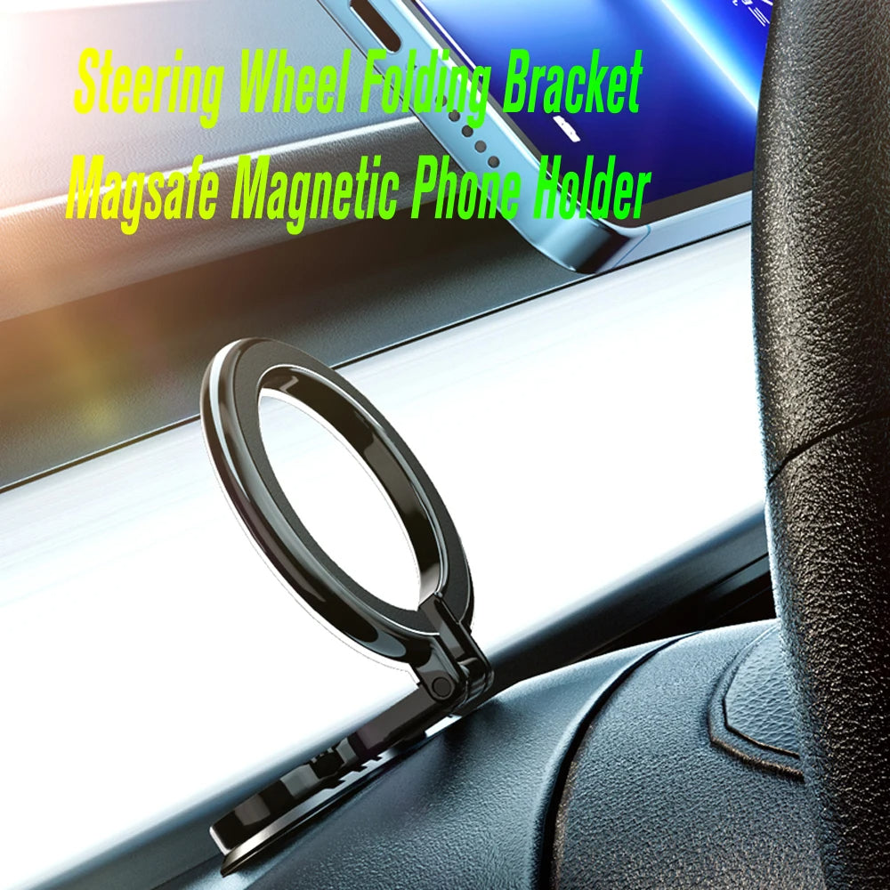 [BIG OFFER TODAY 50% OFF] Premium Magsafe Car Mount Magnetic Ring Holder