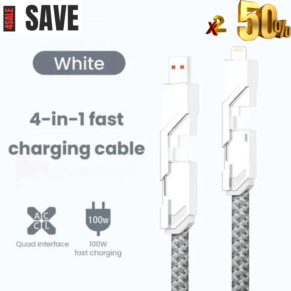 4-IN-1 CHARGING CABLE - SAVVY LUXE