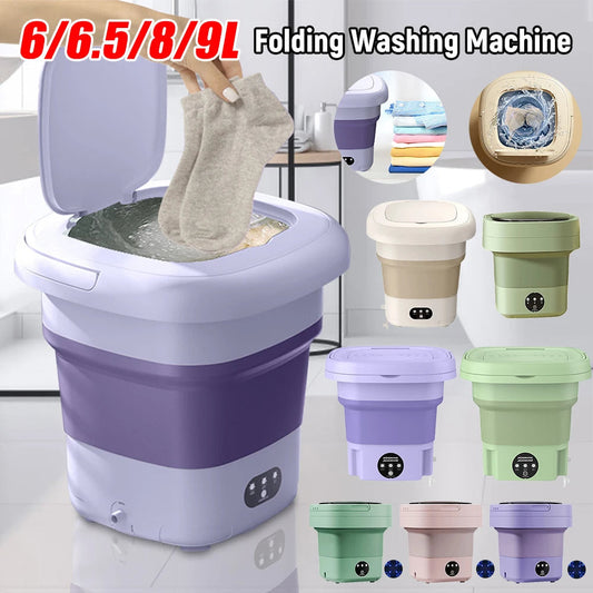6/6.5/8/9L Folding Washing Machine