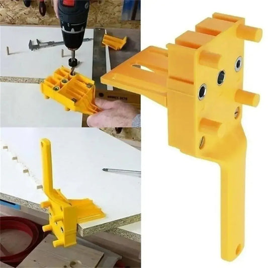 Woodworking Dowel Handheld Drill Guide and Hole Saw Tool